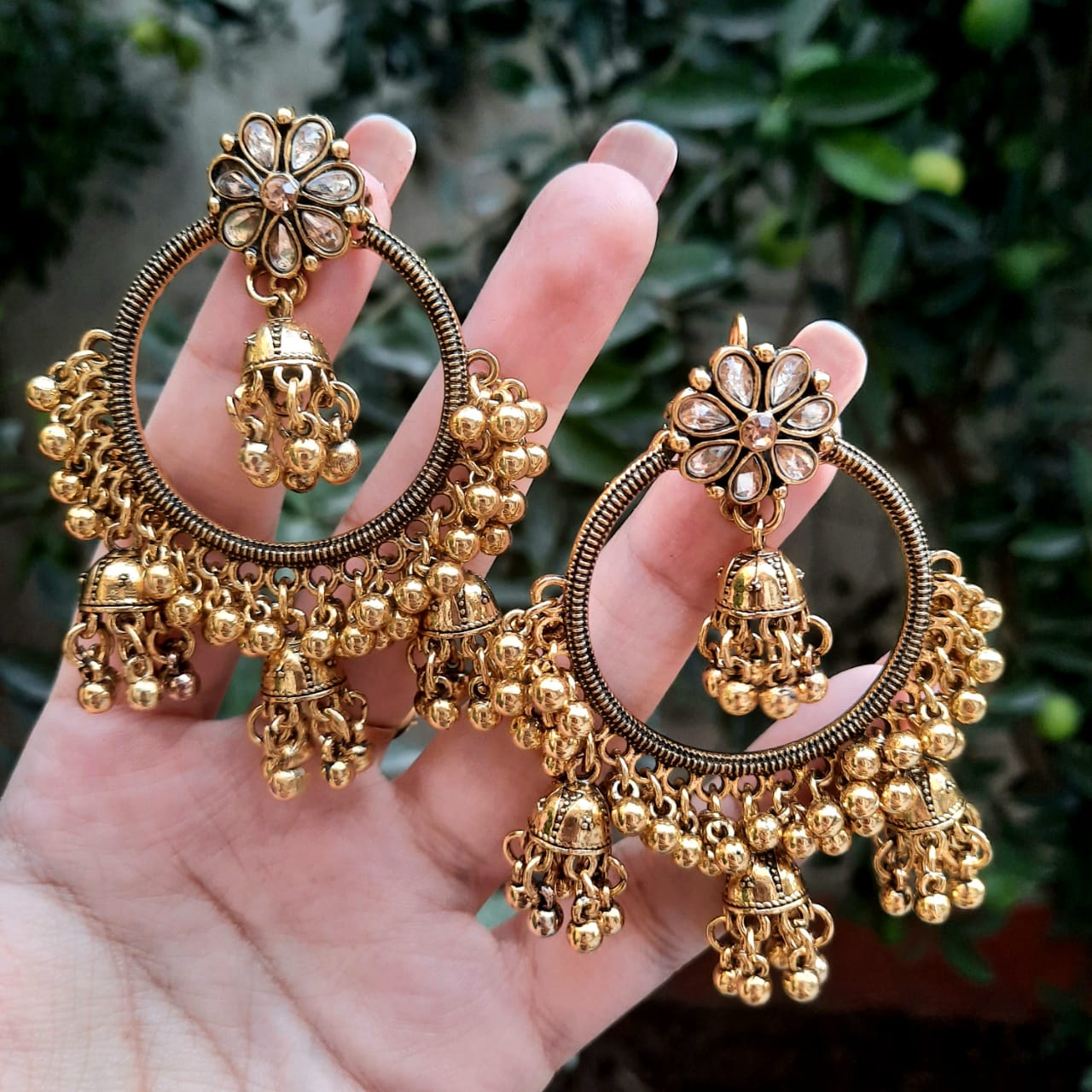 Golden Bali with Beads