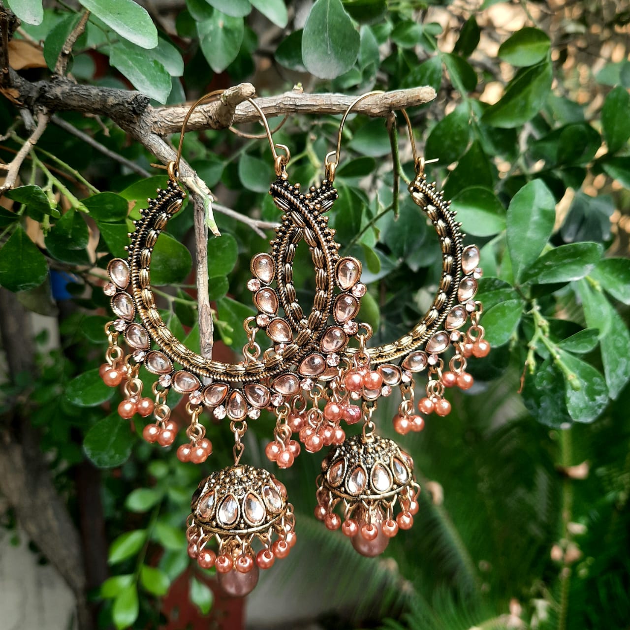 Antique Big Earrings